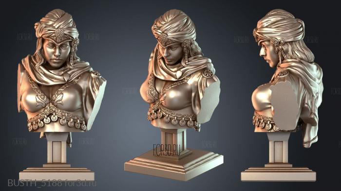 BUSTH_5188 3d stl модель для ЧПУ