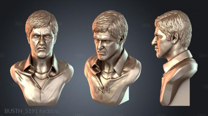 BUSTH_5191 3d stl модель для ЧПУ