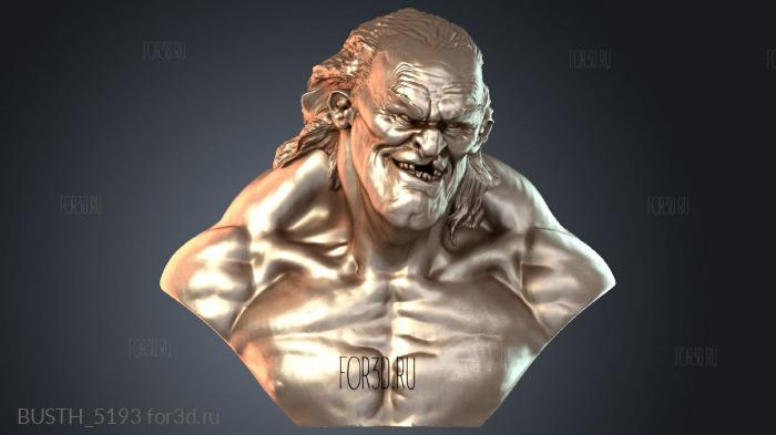 BUSTH_5193 3d stl модель для ЧПУ