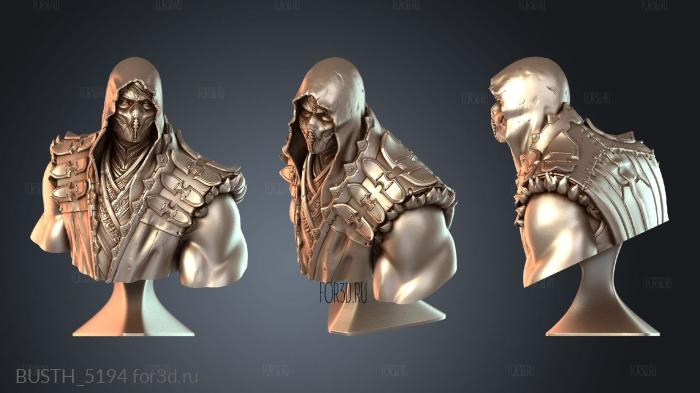 BUSTH_5194 3d stl модель для ЧПУ