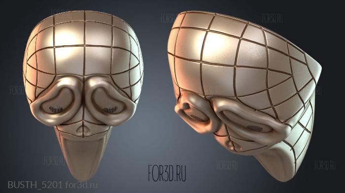 BUSTH_5201 3d stl модель для ЧПУ