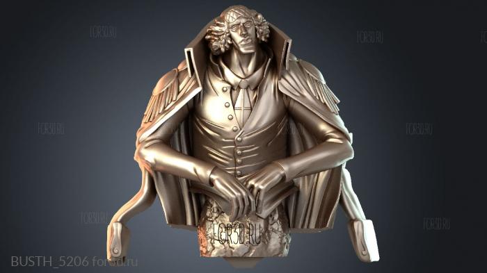 BUSTH_5206 3d stl модель для ЧПУ