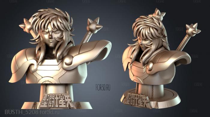 BUSTH_5208 3d stl модель для ЧПУ