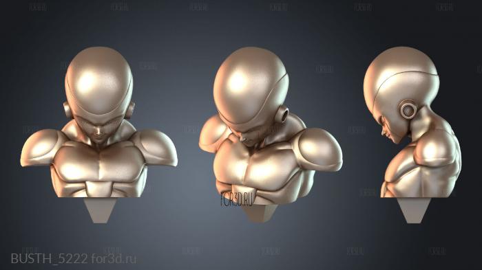 BUSTH_5222 3d stl модель для ЧПУ