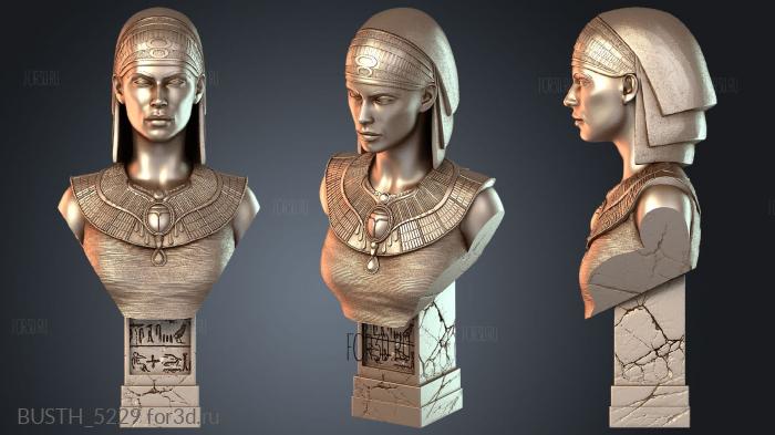 BUSTH_5229 3d stl модель для ЧПУ