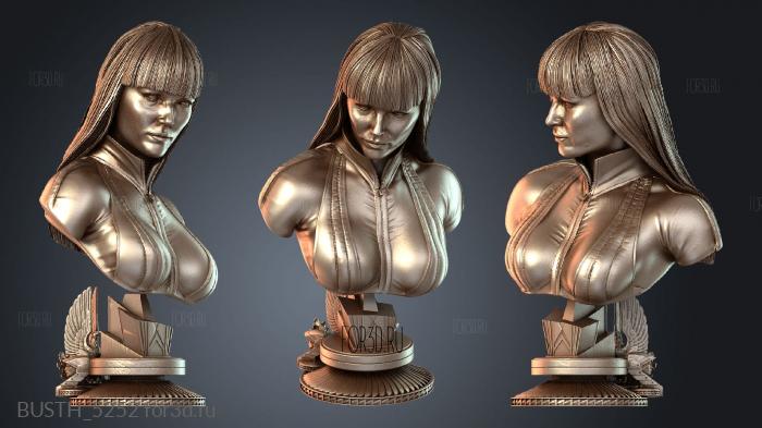 BUSTH_5252 3d stl модель для ЧПУ