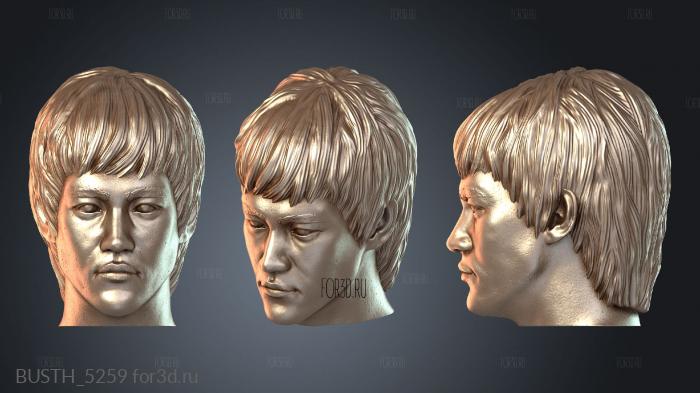 BUSTH_5259 3d stl модель для ЧПУ