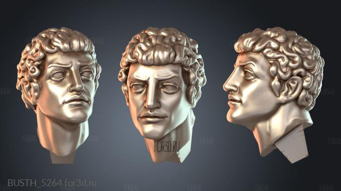 BUSTH_5264 3d stl модель для ЧПУ