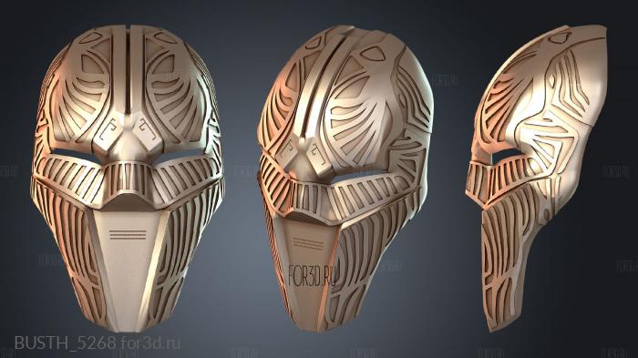 BUSTH_5268 3d stl модель для ЧПУ