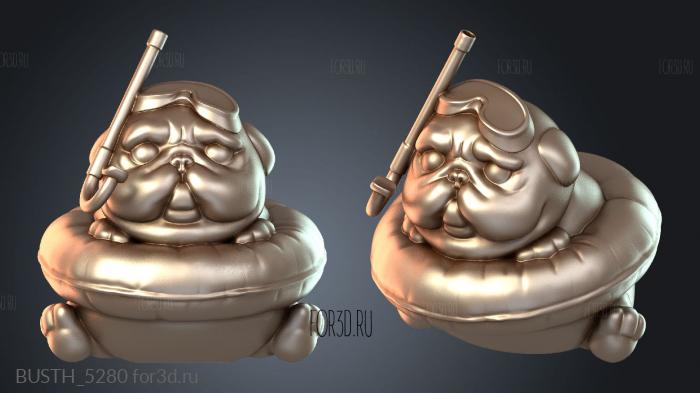 BUSTH_5280 3d stl модель для ЧПУ