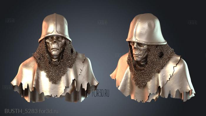 BUSTH_5283 3d stl модель для ЧПУ