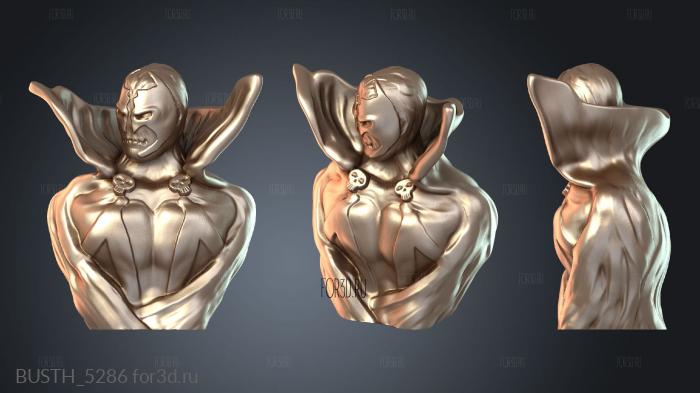 BUSTH_5286 3d stl модель для ЧПУ