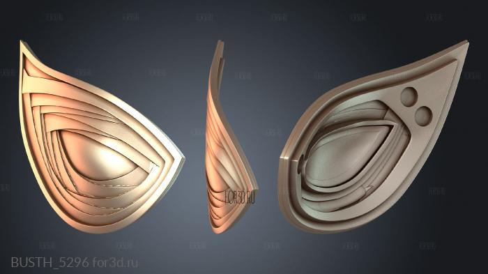 BUSTH_5296 3d stl модель для ЧПУ