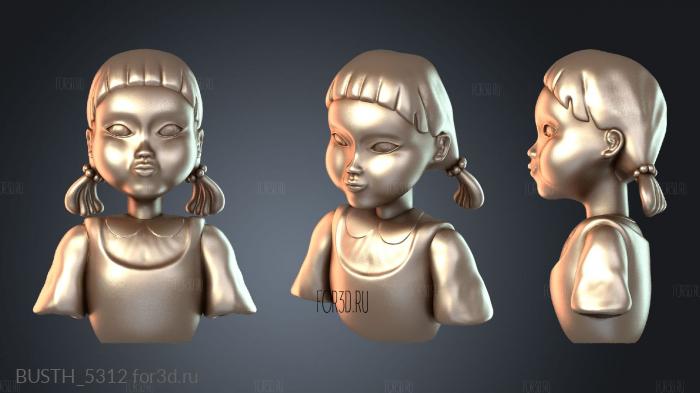 BUSTH_5312 3d stl модель для ЧПУ