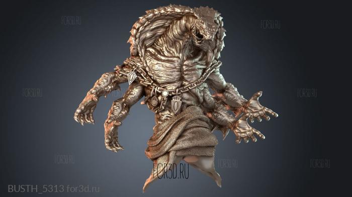 BUSTH_5313 3d stl модель для ЧПУ