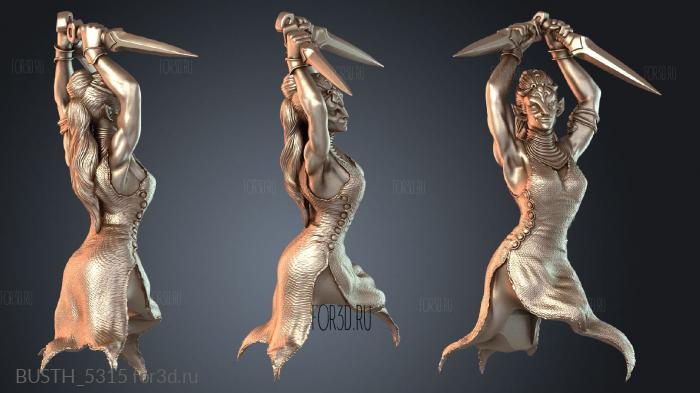 BUSTH_5315 3d stl модель для ЧПУ