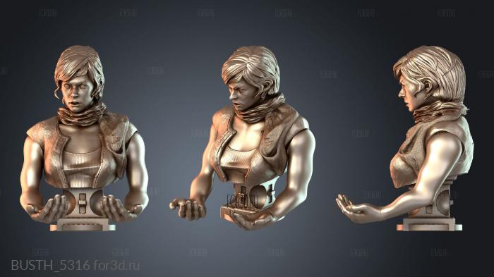 BUSTH_5316 3d stl модель для ЧПУ