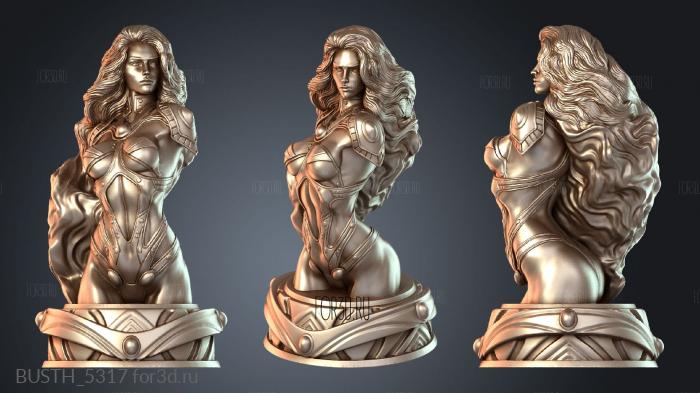 BUSTH_5317 3d stl модель для ЧПУ