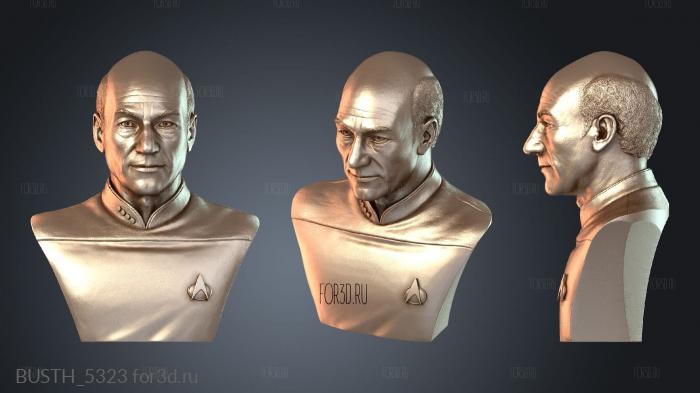BUSTH_5323 3d stl модель для ЧПУ