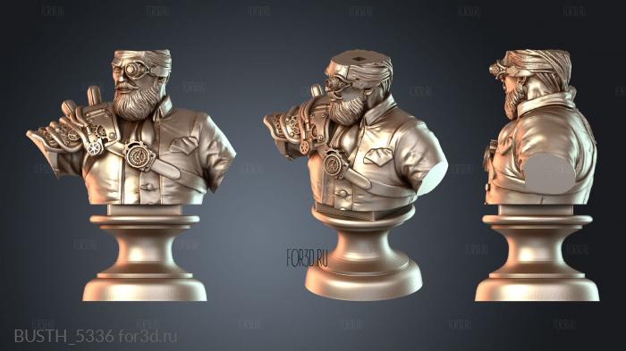 BUSTH_5336 3d stl модель для ЧПУ