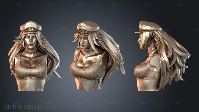 BUSTH_5353 3d stl модель для ЧПУ