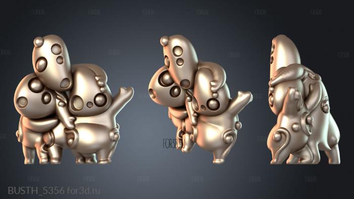 BUSTH_5356 3d stl модель для ЧПУ