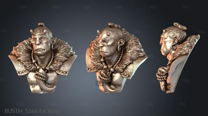 BUSTH_5366 3d stl модель для ЧПУ
