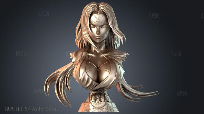 BUSTH_5476 3d stl модель для ЧПУ