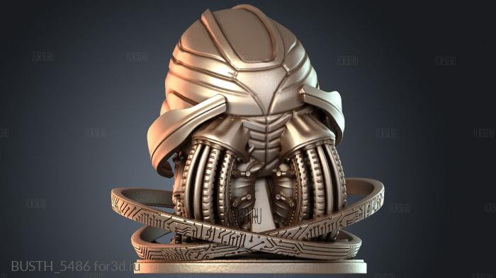 BUSTH_5486 3d stl модель для ЧПУ