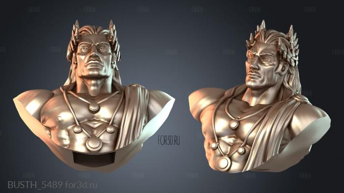 BUSTH_5489 3d stl модель для ЧПУ