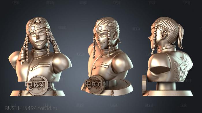 BUSTH_5494 3d stl модель для ЧПУ