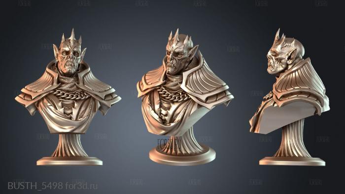 BUSTH_5498 3d stl модель для ЧПУ
