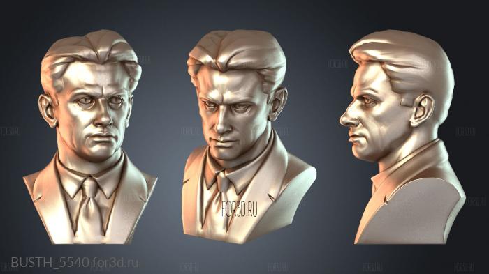 BUSTH_5540 3d stl модель для ЧПУ