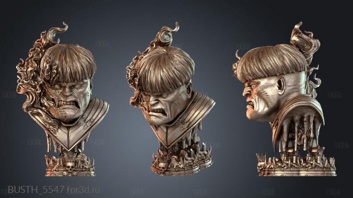 BUSTH_5547 3d stl модель для ЧПУ