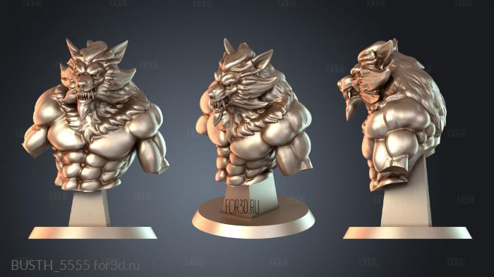 BUSTH_5555 3d stl модель для ЧПУ