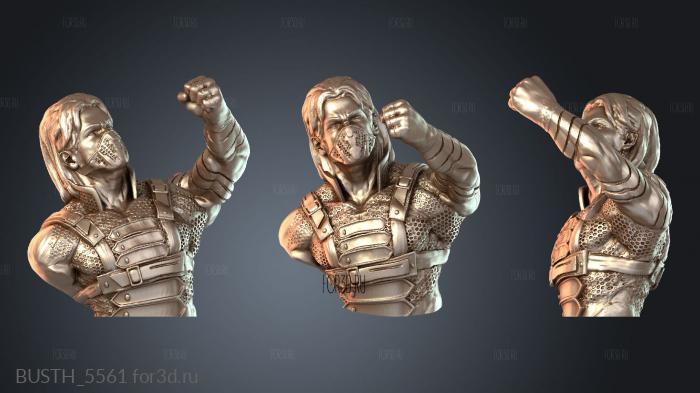 BUSTH_5561 3d stl модель для ЧПУ