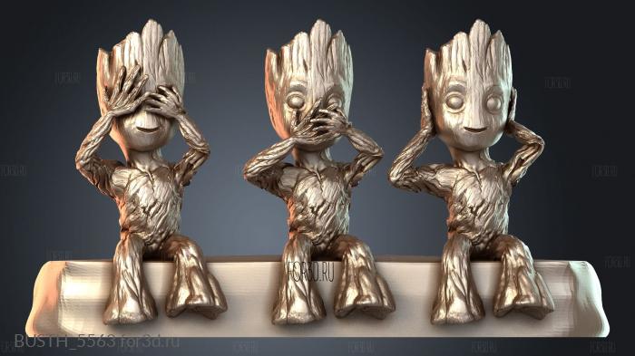 BUSTH_5563 3d stl модель для ЧПУ