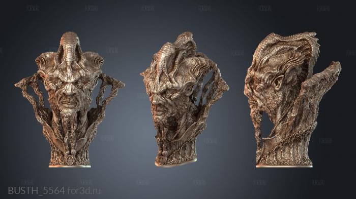 BUSTH_5564 3d stl модель для ЧПУ