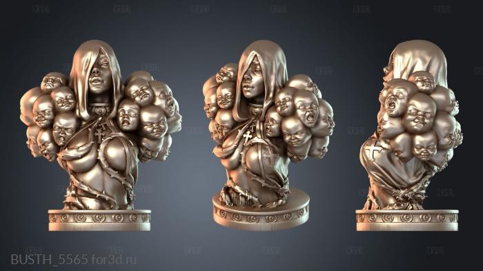 BUSTH_5565 3d stl модель для ЧПУ
