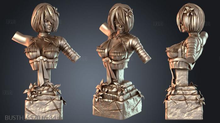 BUSTH_5570 3d stl модель для ЧПУ