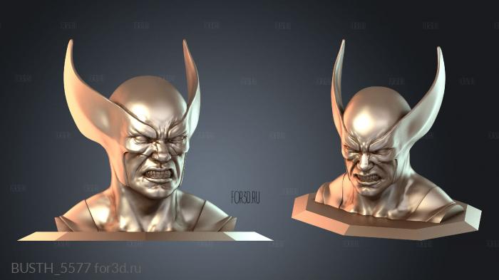 BUSTH_5577 3d stl модель для ЧПУ