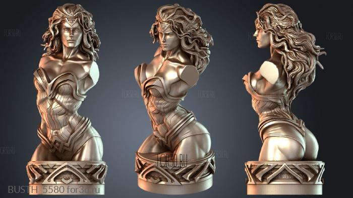 BUSTH_5580 3d stl модель для ЧПУ