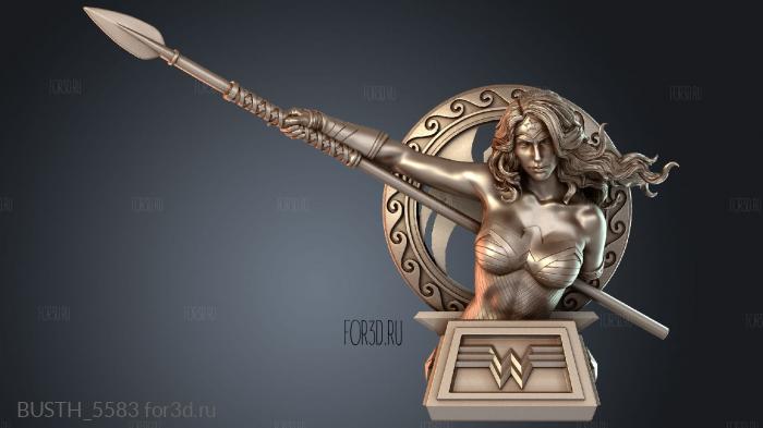 BUSTH_5583 3d stl модель для ЧПУ