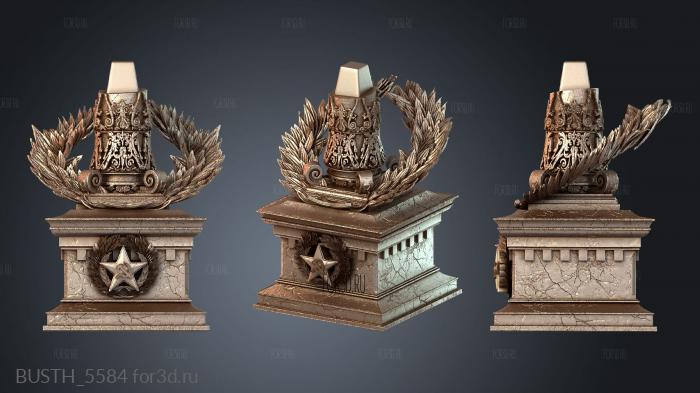 BUSTH_5584 3d stl модель для ЧПУ