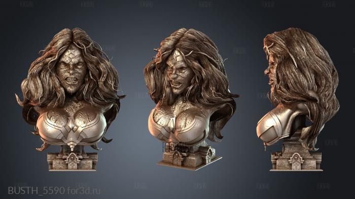 BUSTH_5590 3d stl модель для ЧПУ