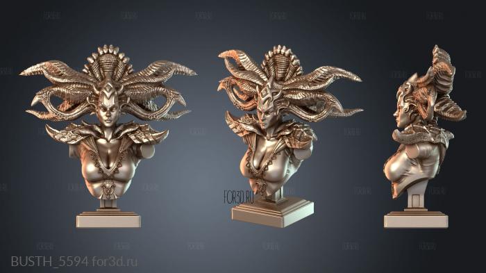BUSTH_5594 3d stl модель для ЧПУ