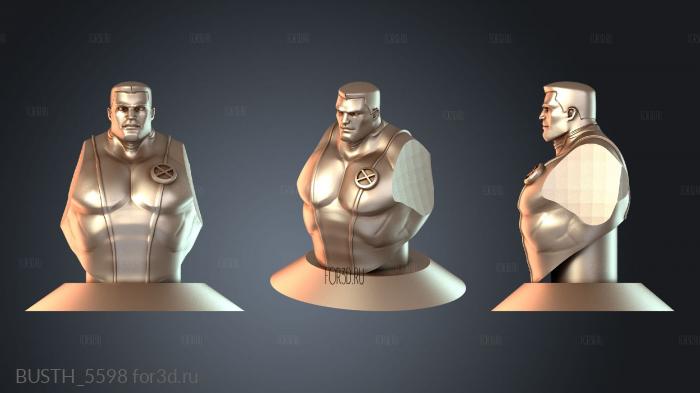 BUSTH_5598 3d stl модель для ЧПУ