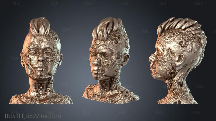 BUSTH_5627 3d stl модель для ЧПУ