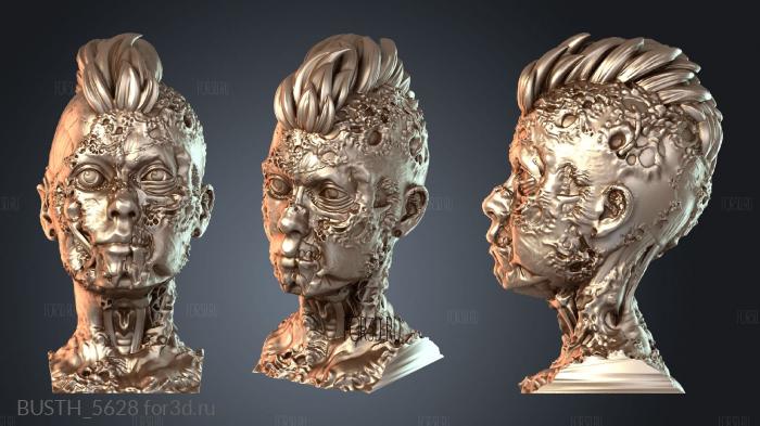 BUSTH_5628 3d stl модель для ЧПУ
