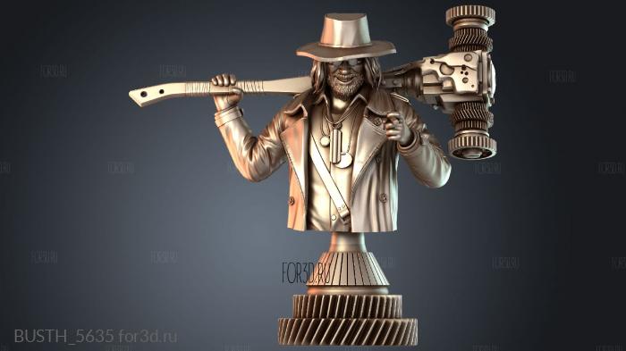 BUSTH_5635 3d stl модель для ЧПУ